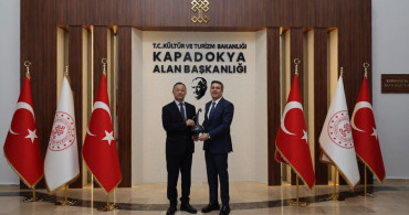 Kırgızistan Büyükelçisi Kapadokya'yı Ziyaret Etti