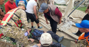 Kırgızistan'da 65 Yaşındaki Adam 16 Gün Kuyuda Mahsur Kaldı