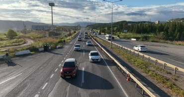 Kırıkkale'de Kurban Bayramı Trafik Hareketliliği