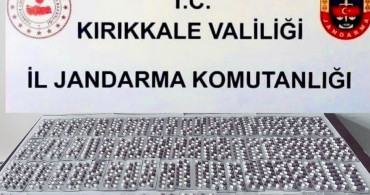 Kırıkkale'de Motosikletten Uyuşturucu Hap Ele Geçirildi