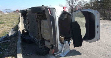 Kırıkkale'de Trafik Kazası: 1 Yaralı