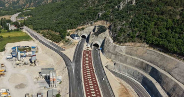 Kırkdilim Tünelleri'nde 1 Ayda 250 Bin Araç Geçişi
