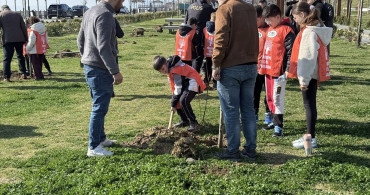 Kırklareli ve Tekirdağ'da Fidan Dikim Etkinliği