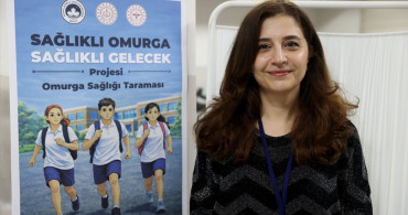 Kırklareli'de Ortaokul Öğrencilerine Skolyoz Taraması Başladı