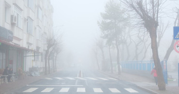 Kırklareli'nde Yoğun Sis Etkisi