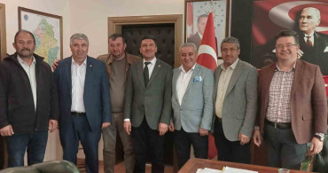 Kırşehir'de Beyazay'dan Meclis Başkanı'na Ziyaret