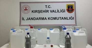 Kırşehir'de Kaçak İçki Operasyonu