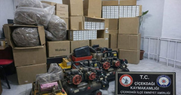 Kırşehir'de Kaçakçılık Operasyonu: 1 Milyondan Fazla Makaron Ele Geçirildi