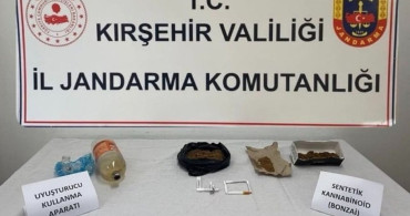 Kırşehir'de uyuşturucu operasyonu: 2 kişi yakalandı