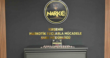 Kırşehir'de uyuşturucu ticareti yapan 3 kişi tutuklandı