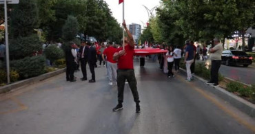 Kırşehirliler 15 Temmuz’un 10. yılında Cacabey Meydanı’nda buluştu