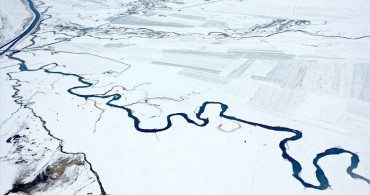 Kışın Donmayan Menderesler Hayvancılığa Katkı Sağlıyor
