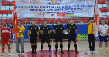 Kısmi Görme Engelliler Futsal Dünya Şampiyonası Antalya'da Sürüyor