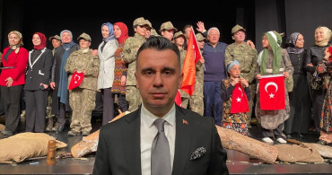 Kız Çocuklarından Çanakkale'ye Saygı Duruşu