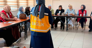 Kızılay Ekiplerine Temel İlk Yardım Eğitimi