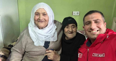 Kızılay Muradiye Şubesi'nden Yaşlılara Destek Ziyareti