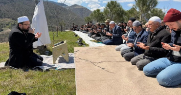 Kızılçukur Mahallesi’nde Yağmur Duası Geleneği Devam Ediyor