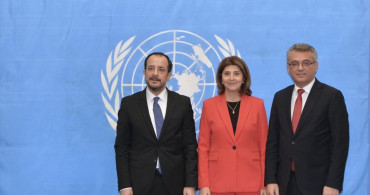 KKTC Cumhurbaşkanı Erhürman ile GKRY Lideri Hristodulidis'ten Kıbrıs Sorunu Üzerine Görüşmeler