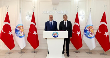 KKTC Cumhurbaşkanı Ersin Tatar Mersin'de Ziyaretler Gerçekleştirdi