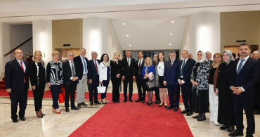 KKTC Cumhurbaşkanı Tufan Erhürman Türk Dünyası Arabulucular Birliği ile Buluştu