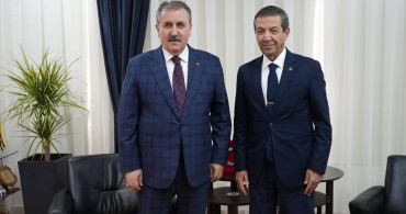 KKTC Dışişleri Bakanı Ertuğruloğlu ve Destici'nin Buluşması