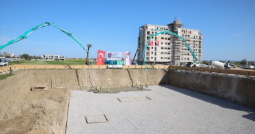 KKTC'de Altınbaş Kıbrıs Üniversitesi Minareliköy Kampüsü Temel Atma Töreni