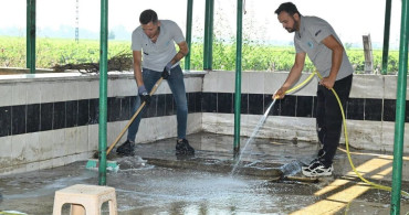 Koca Bektaş Dede dergahı’nın çevresi yenileniyor