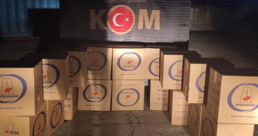 Kocaeli'de 130 Kutu Makaron Ele Geçirildi!