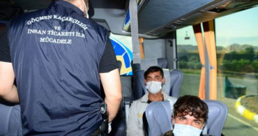 Kocaeli'de 7 Düzensiz Göçmen Yakalandı