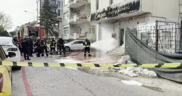 Kocaeli'de Doğal Gaz Patlaması: Araçta Yangın Çıktı