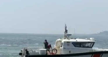 Kocaeli'de Feribottan Düşen Yolcuya Hayat Kurtaran Müdahale