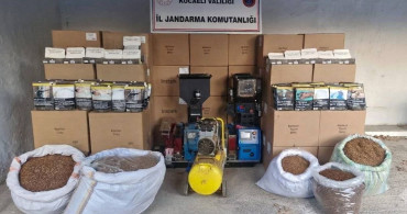 Kocaeli’de kaçakçılık operasyonu: 1 milyon 350 bin liralık kaçak ürün ele geçirildi