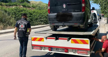 Kocaeli'de Korsan Taksi Operasyonu: Sürücü ve Yolcuya Ceza