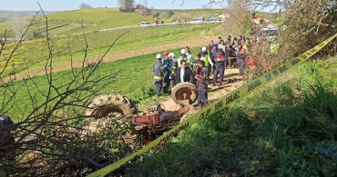 Kocaeli'de Traktör Devrildi: Sürücü Hayatını Kaybetti
