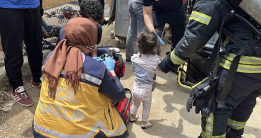 Kocaeli'de Yangın Faciası: Anne ve Kızı İtfaiye Tarafından Kurtarıldı