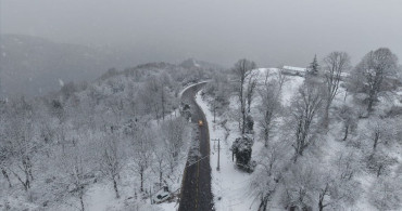 Kocaeli'nin Samanlı Dağları'nda Kış Manzaraları