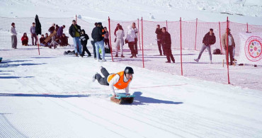 Kökbörü ve Kızak Şampiyonası Erciyes'te Buluştu