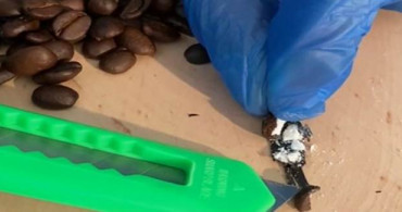 Kolombiya’dan İtalya’ya Gönderilen Pakette Kahve Çekirdeklerine Doldurulmuş Kokain