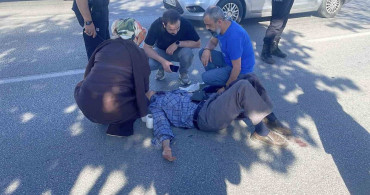 Konya’da bisikletli yaşlı adam ağır yaralandı