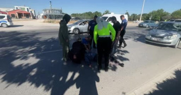 Konya’da bisikletli yaşlı adama otomobil çarptı