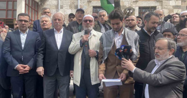 Konya'da İsrail'in İdam Kararına Protesto