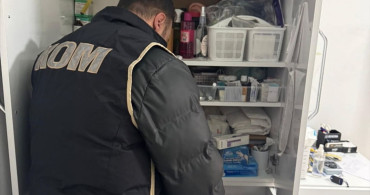 Konya'da Kaçak Klinik Operasyonu