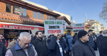 Konya'da Kudüs ve Gazze'ye Destek Gösterisi