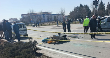 Konya'da Motosiklet Kazası: Kurye Hayatını Kaybetti