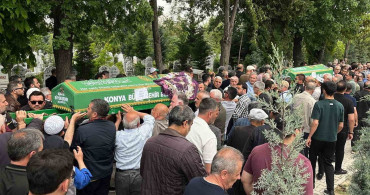 Konya'da Oğul Cinayeti: Çift Son Yolculuğuna Uğurlandı