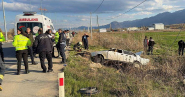 Konya'da Otomobil Kazası: 2 Yaralı