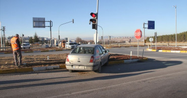 Konya'da Trafik Kazası: İki Yaralı