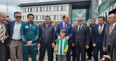 Konyaspor Antalya'ya Uğurlandı