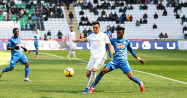 Konyaspor Galibiyete Hasret Kaldı