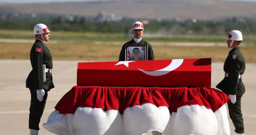 Köprübatı Hudut Karakolu'nda şehit düşen Piyade Er Oktay Salar, törenle memleketine uğurlandı